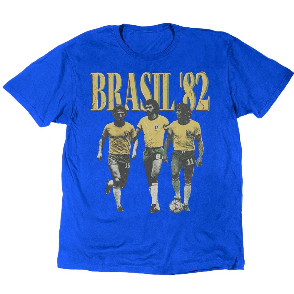 Brasil 1982 T-Shirt - Royal