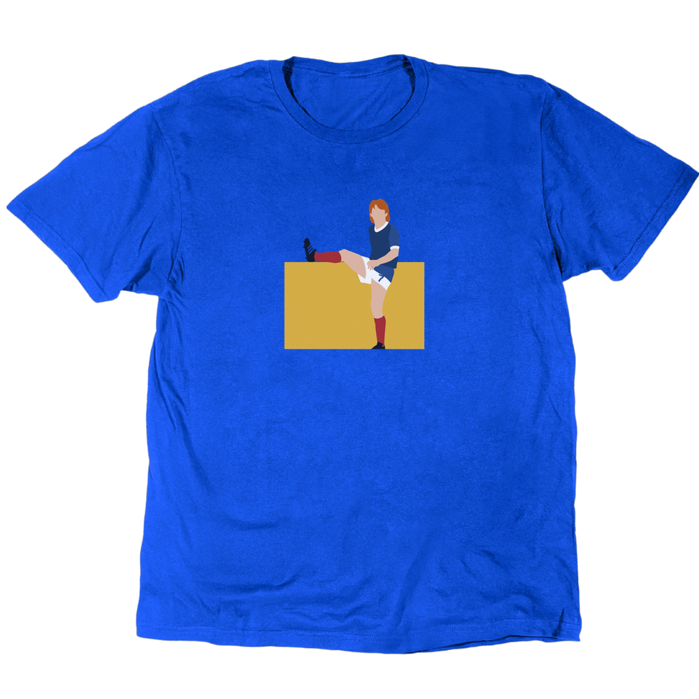 Icons Illustrated Strachan 1986 T-Shirt - Royal