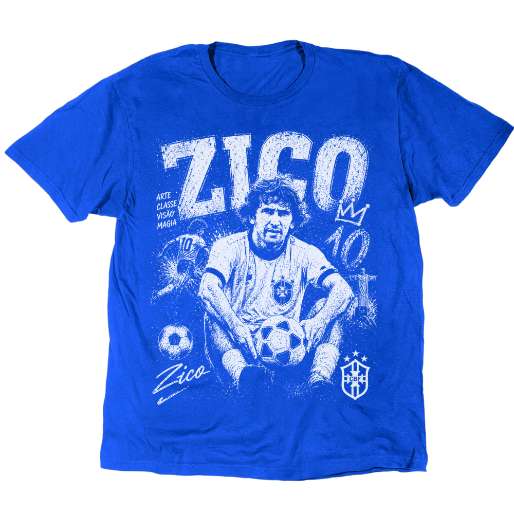 Zico 10 T-Shirt - Royal
