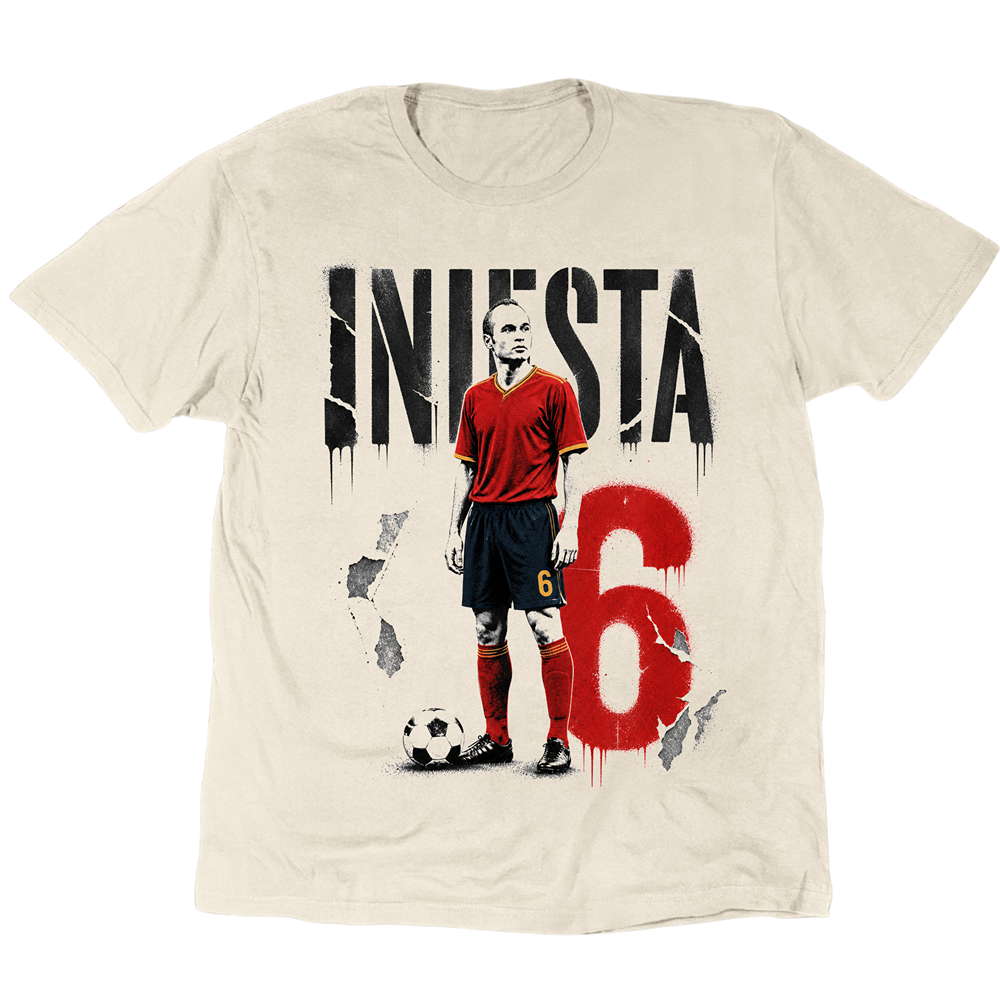 Iniesta Street Art T-Shirt