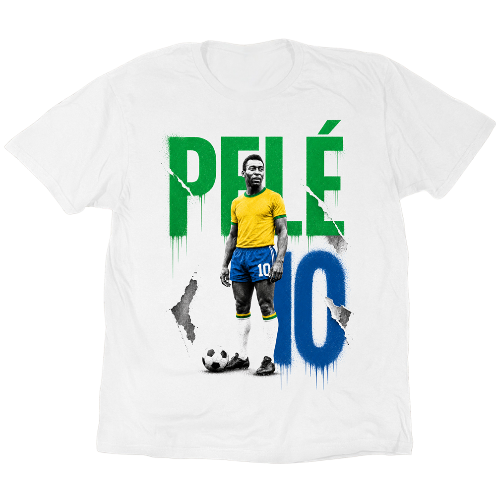 Pelé Street Art T-Shirt