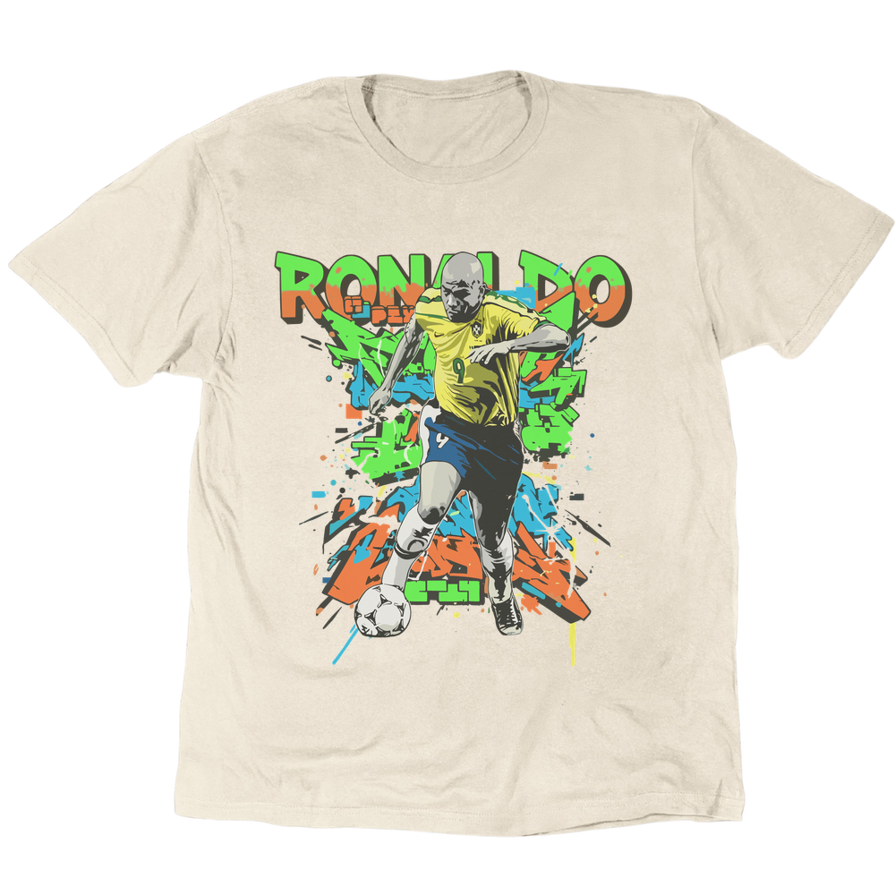 Ronaldo Graffiti T-Shirt - Sand