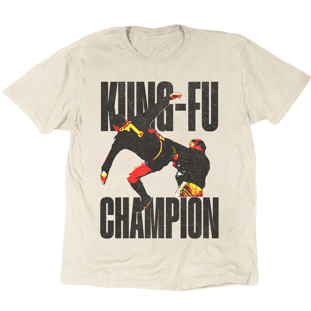 Cantona Kung Fu 1 T-Shirt - Sand