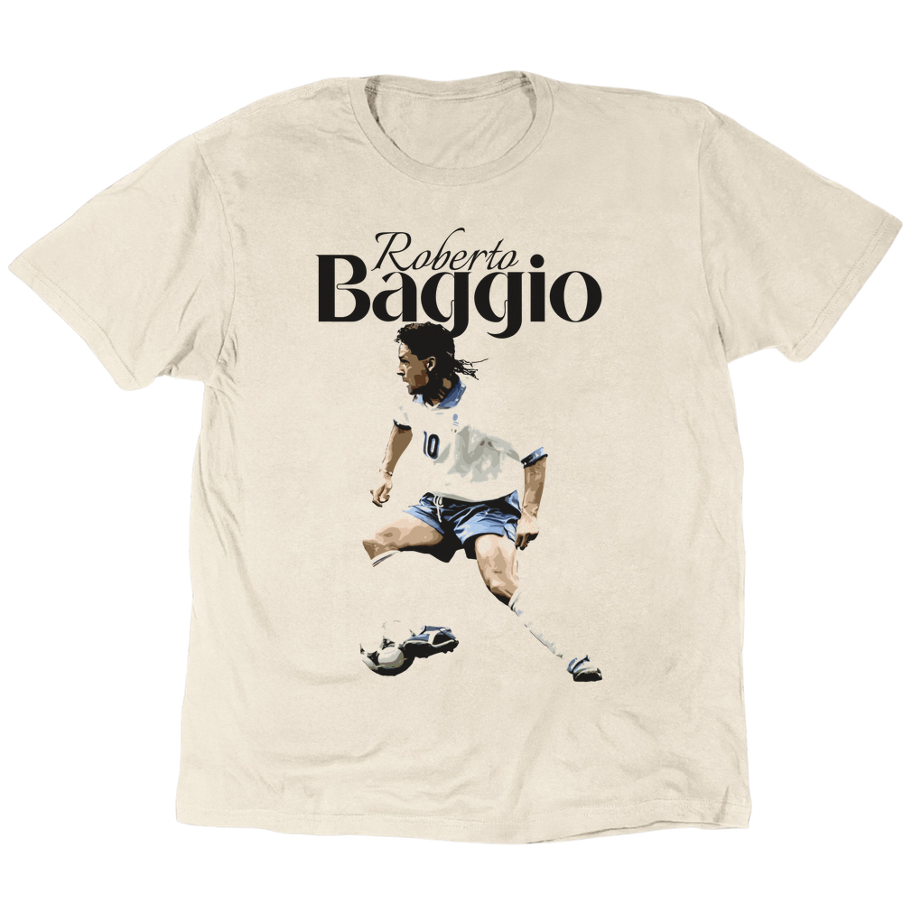 Baggio The Divine Ponytail T-Shirt - Sand