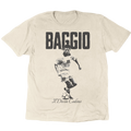 Roberto Baggio Il Divin Codino T-Shirt - Sand