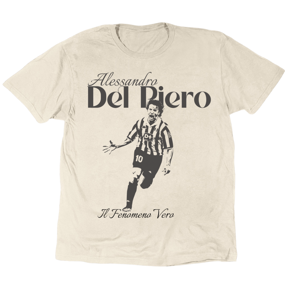 Del Piero Il Fenomeno Vero T-Shirt - Sand