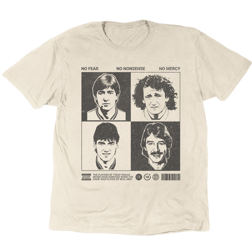 No Fear No Nonsense No Mercy T-Shirt - Sand