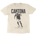 The King Of Old Trafford Eric Cantona T-Shirt - Sand