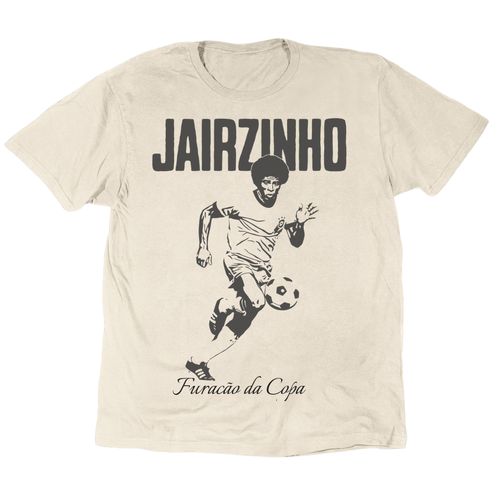 Jairzinho Furacão da Copa T-Shirt - Sand