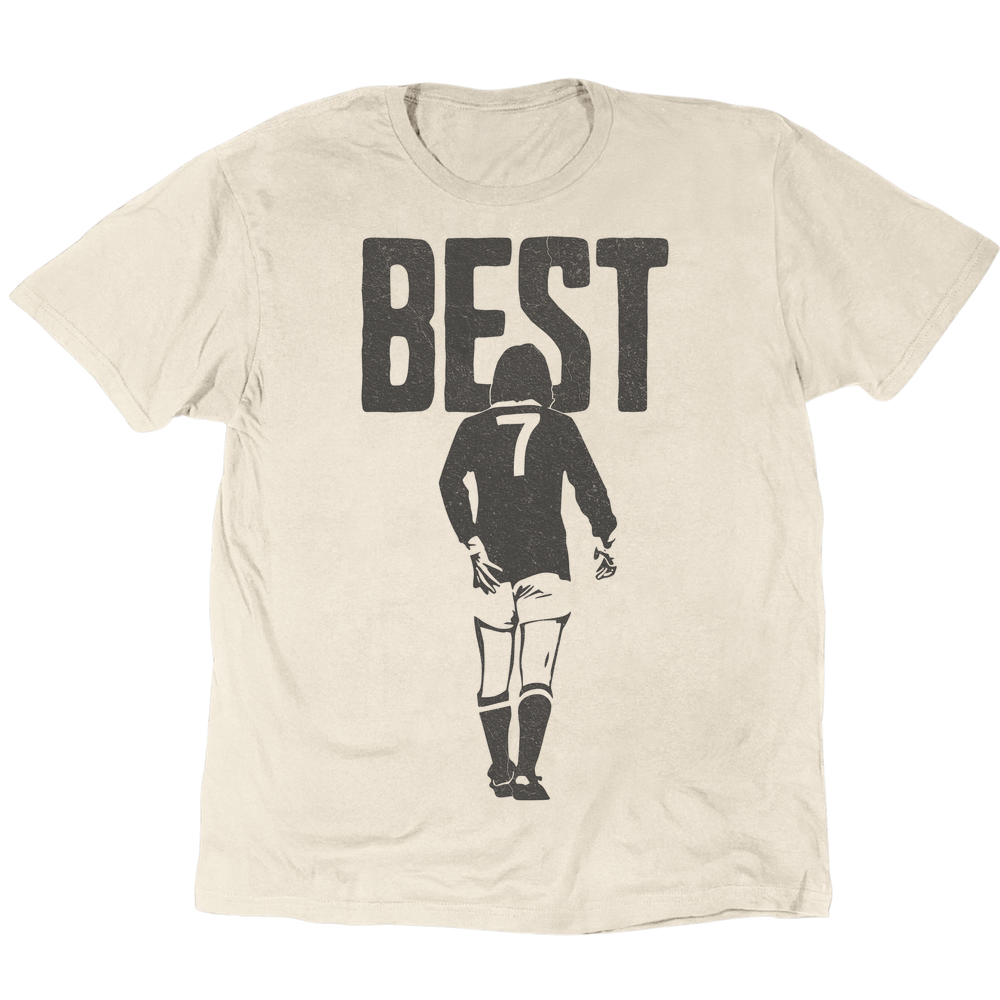 George Best T-Shirt - Sand