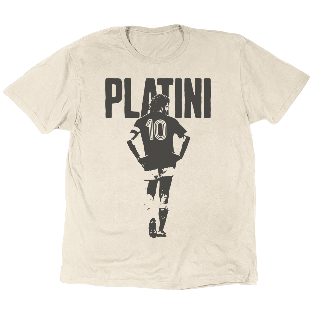 Platini ’86 – The Number Ten T-Shirt - Sand