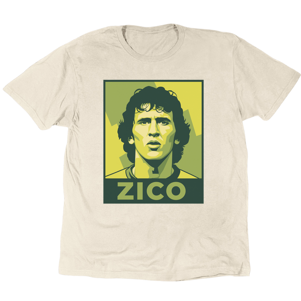 Zico The White Pelé T-Shirt - Sand