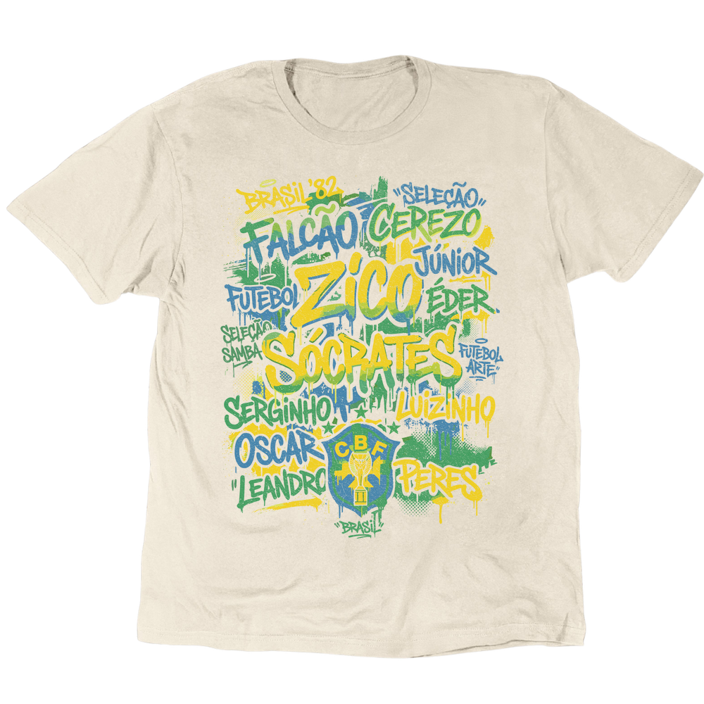 Brasil 1982 T-Shirt - Sand