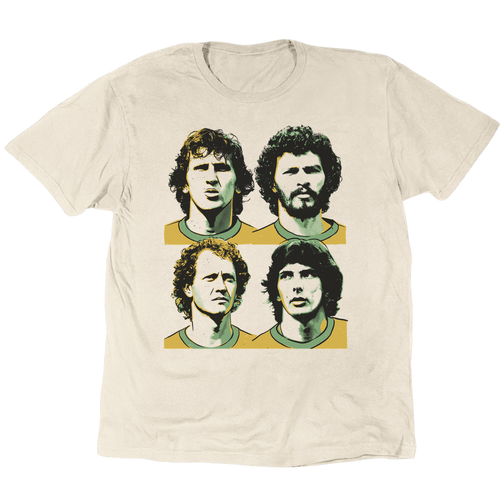 Zico Socrates Eder Falcao 2 T-Shirt - Sand