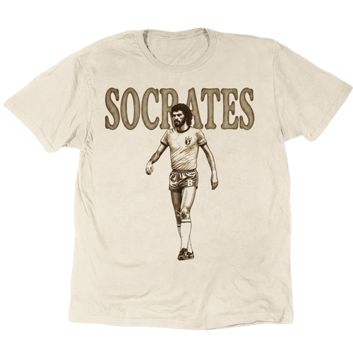 Socrates Brasil 82 T-Shirt - Sand