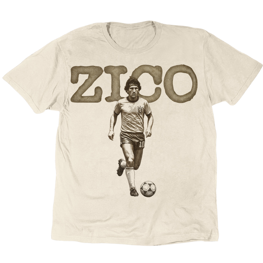 Zico Brasil 82 T-Shirt - Sand