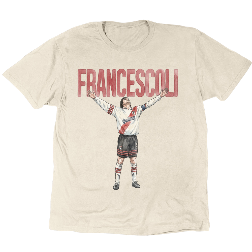 Enzo Francescoli River Plate T-Shirt - Sand
