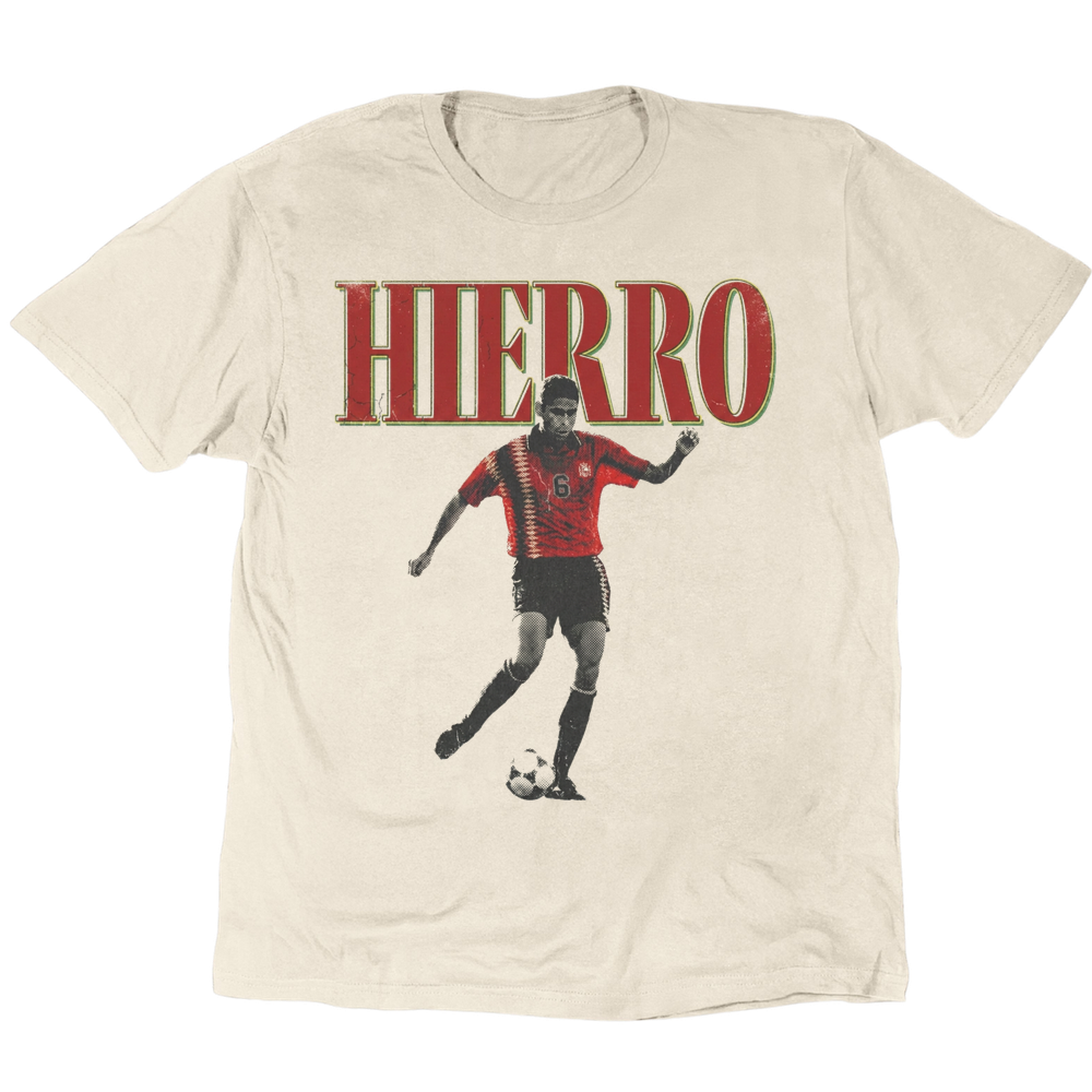Fernando Hierro 1994 T-Shirt - Sand