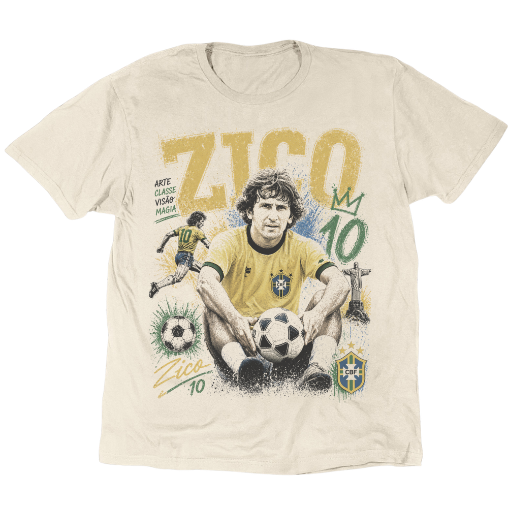 Zico 10 T-Shirt - Sand