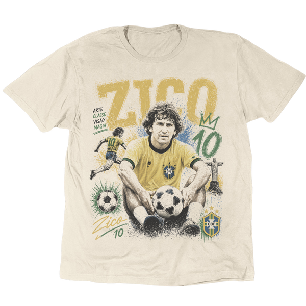 Zico 10 T-Shirt – Retro 90 Originals