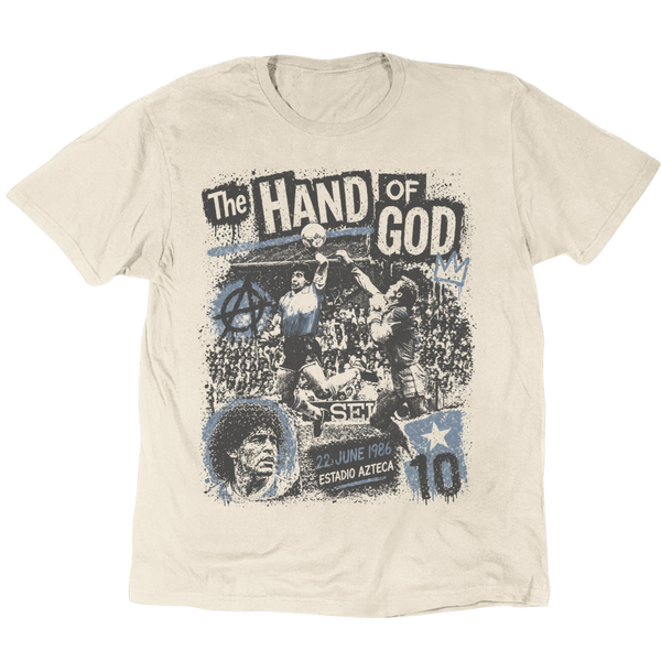 Maradona The Hand Of God 22 June 1986 T-Shirt – Retro 90 Originals