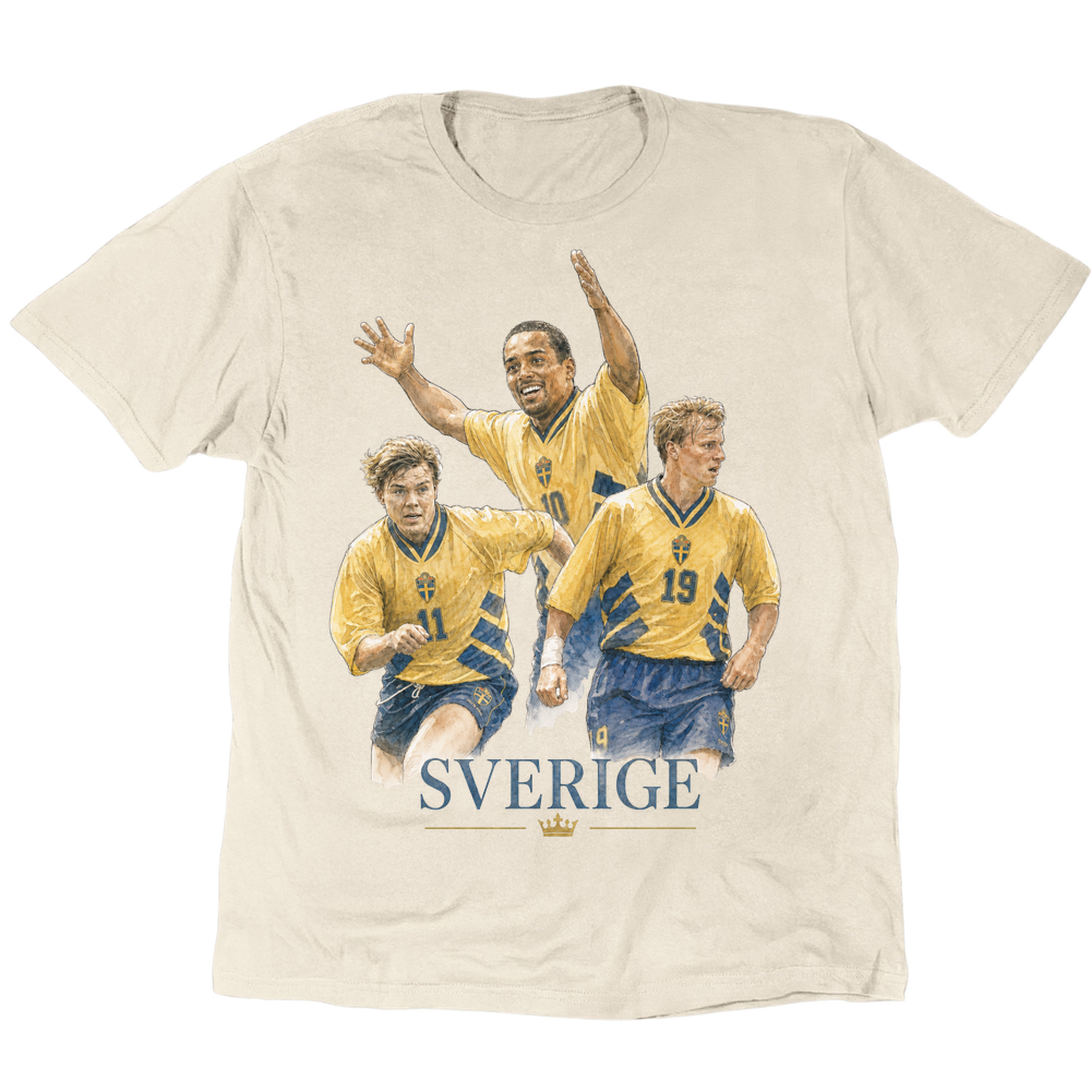 Sverige 94 T-Shirt - Sand