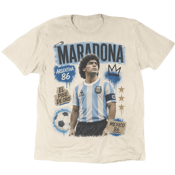 Maradona Mexico 86 T-Shirt – Retro 90 Originals