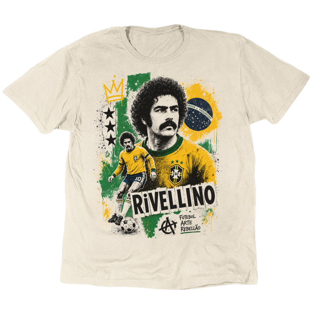 Rivellino 1970 T-Shirt - Sand