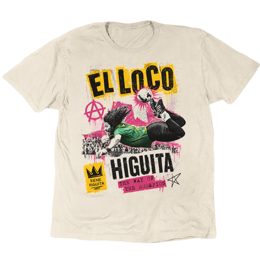 Rene Higuita The Way Of The Scorpion T-Shirt - Sand