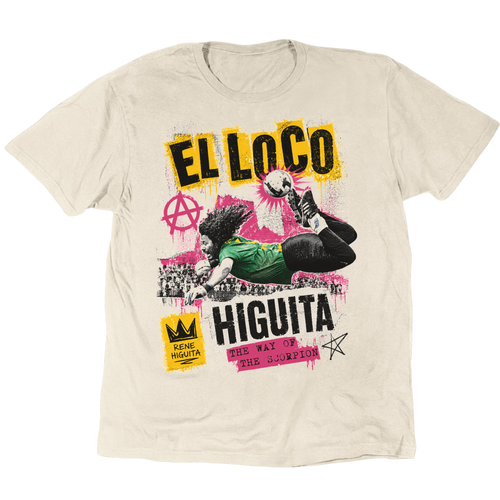 Rene Higuita The Way Of The Scorpion T-Shirt - Sand