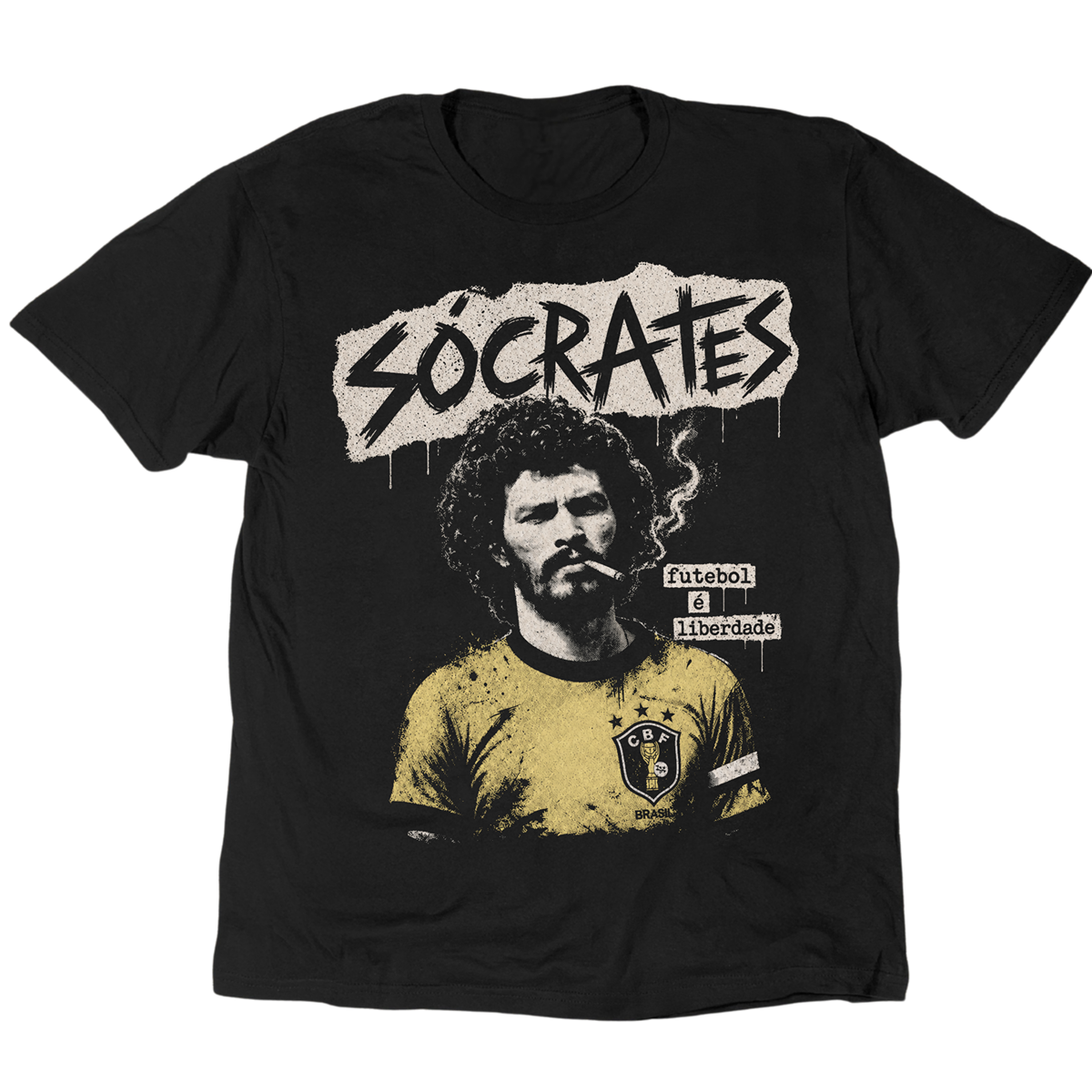 Sócrates – Futebol é Liberdade T-Shirt