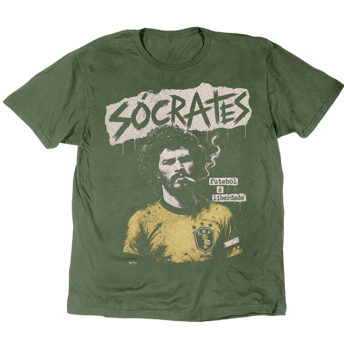 Sócrates – Futebol é Liberdade T-Shirt