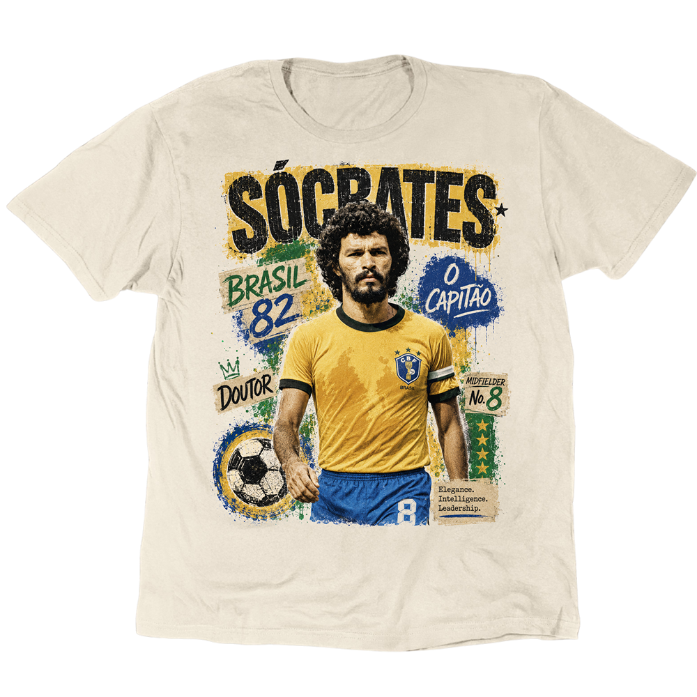 Sócrates O Capitão T-Shirt