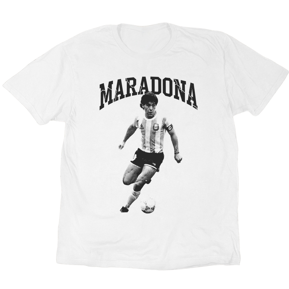 Diego Maradona T-Shirt - White