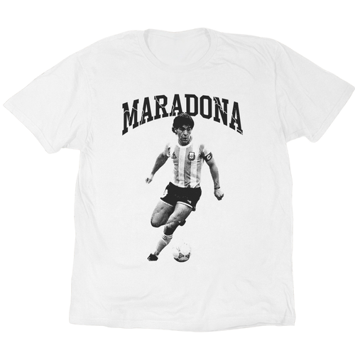マラドーナ　公式　tシャツ　DIEGO ARMANDO MARADONA Diego Maradona Halftone T-Shirt – Retro 90 Originals