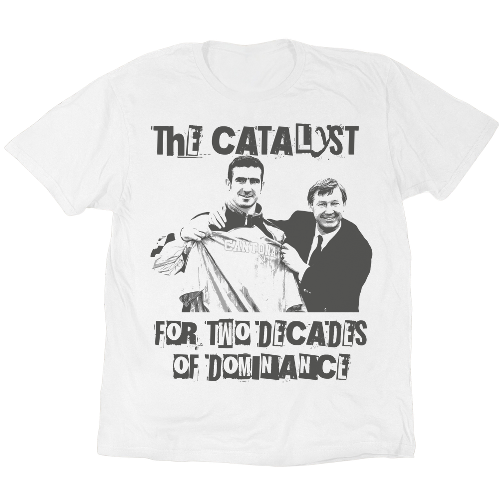 Cantona The Catalyst T-Shirt - White