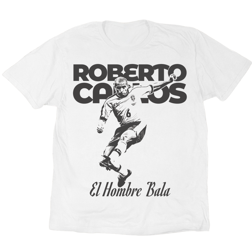 Roberto Carlos El Hombre Bala T-Shirt - White