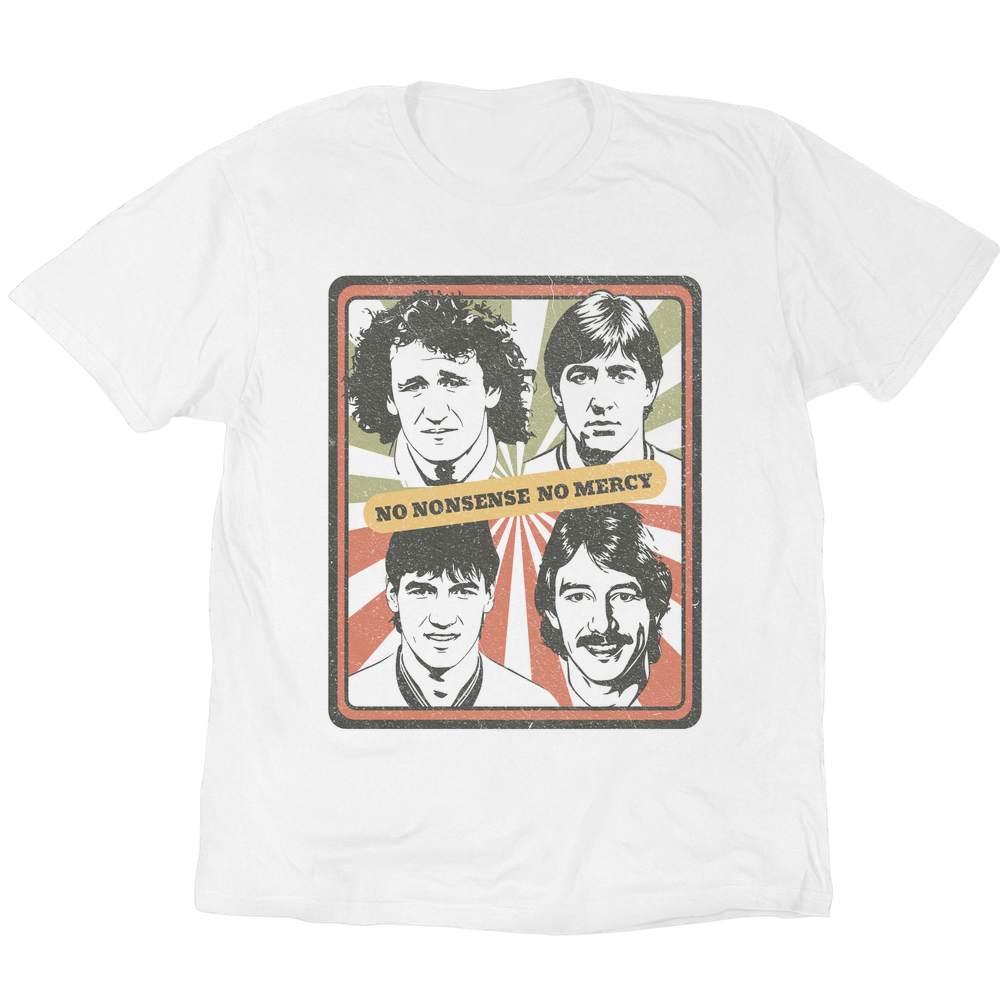 No Nonsense No Mercy T-Shirt - White