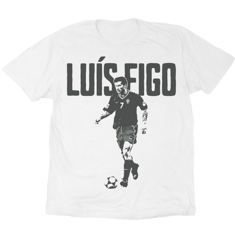 Luis Figo T-Shirt - White