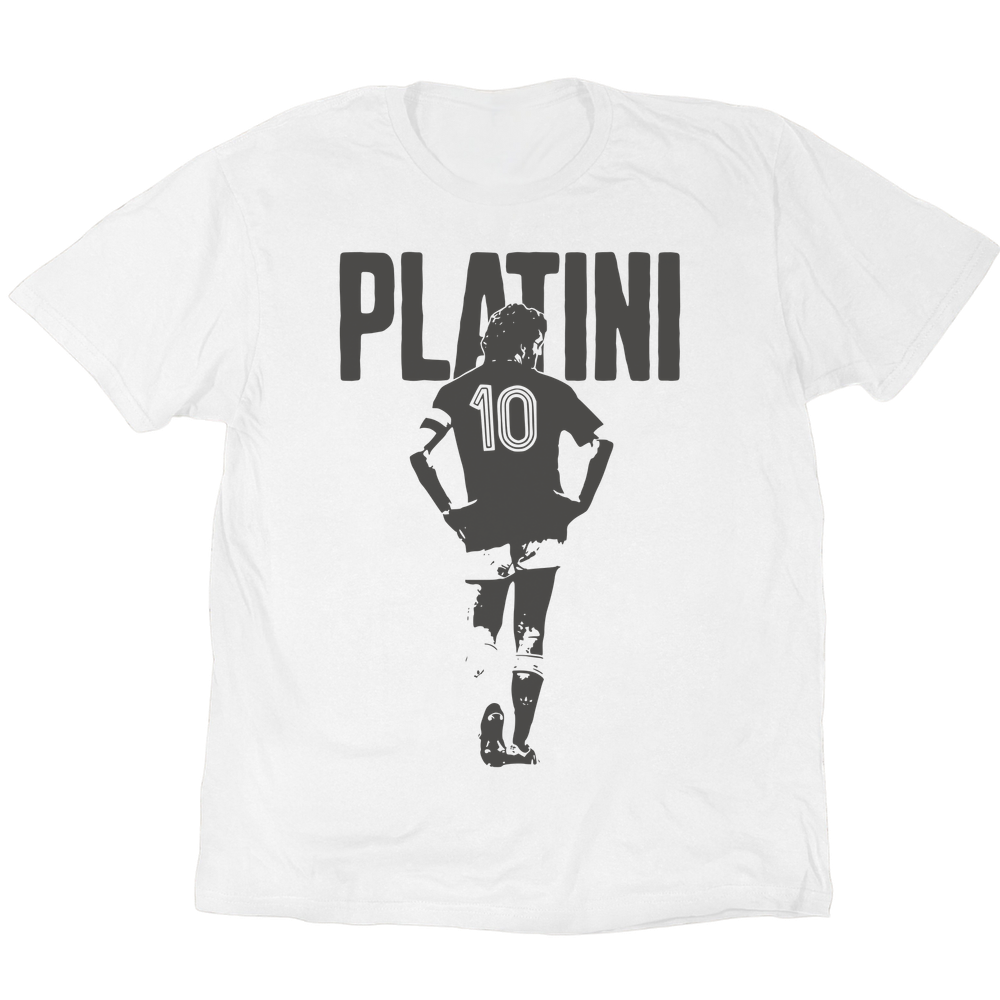 Platini ’86 – The Number Ten T-Shirt - White