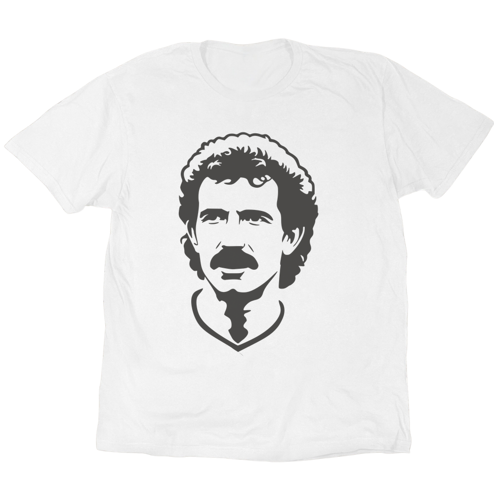 Graeme Souness No Prisoners T-Shirt - White