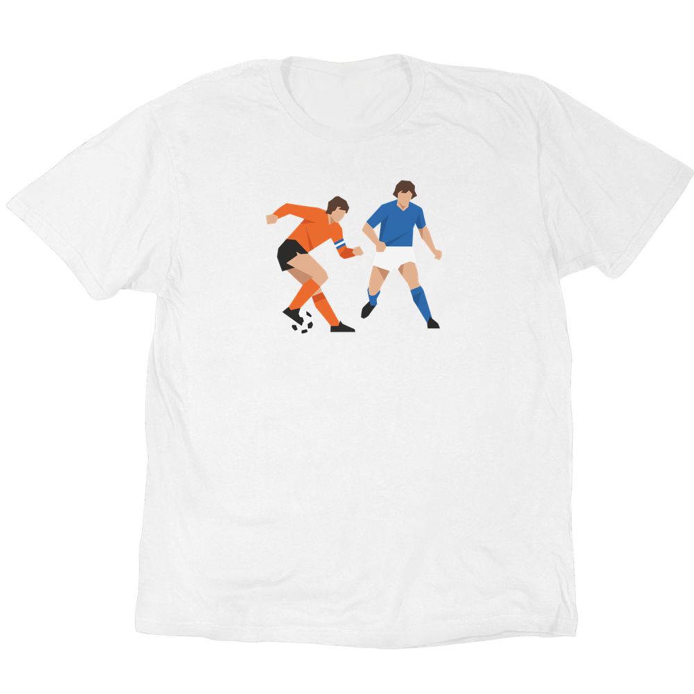 Icons Illustrated Cruyff Turn T-Shirt - White