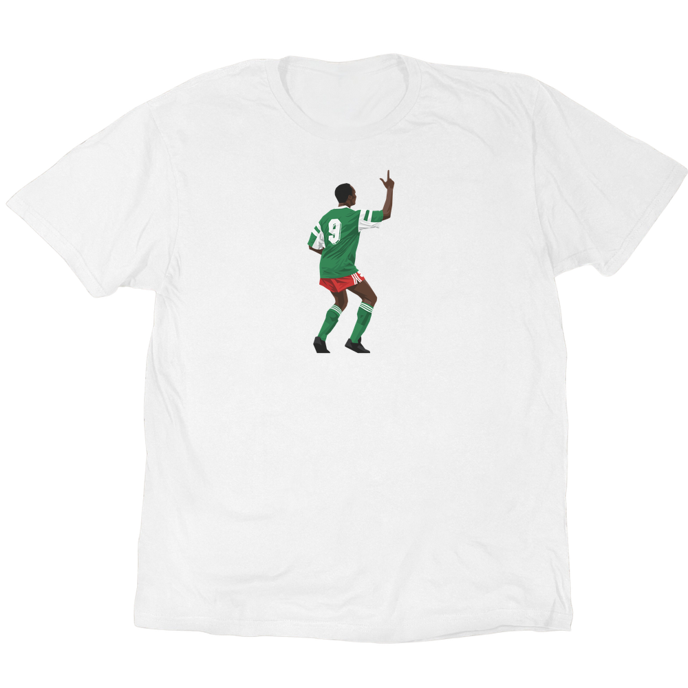 Icons Illustrated Roger Milla T-Shirt - White