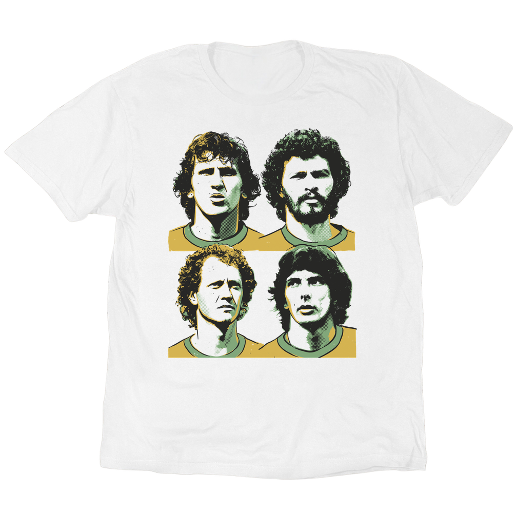 Zico Socrates Eder Falcao 2 T-Shirt - White