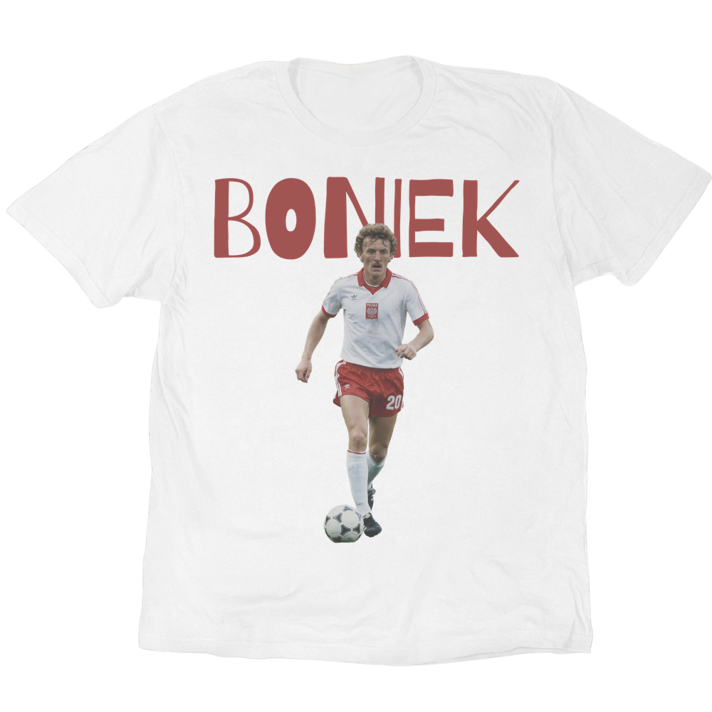 Zbigniew Boniek 1982 T-Shirt - White