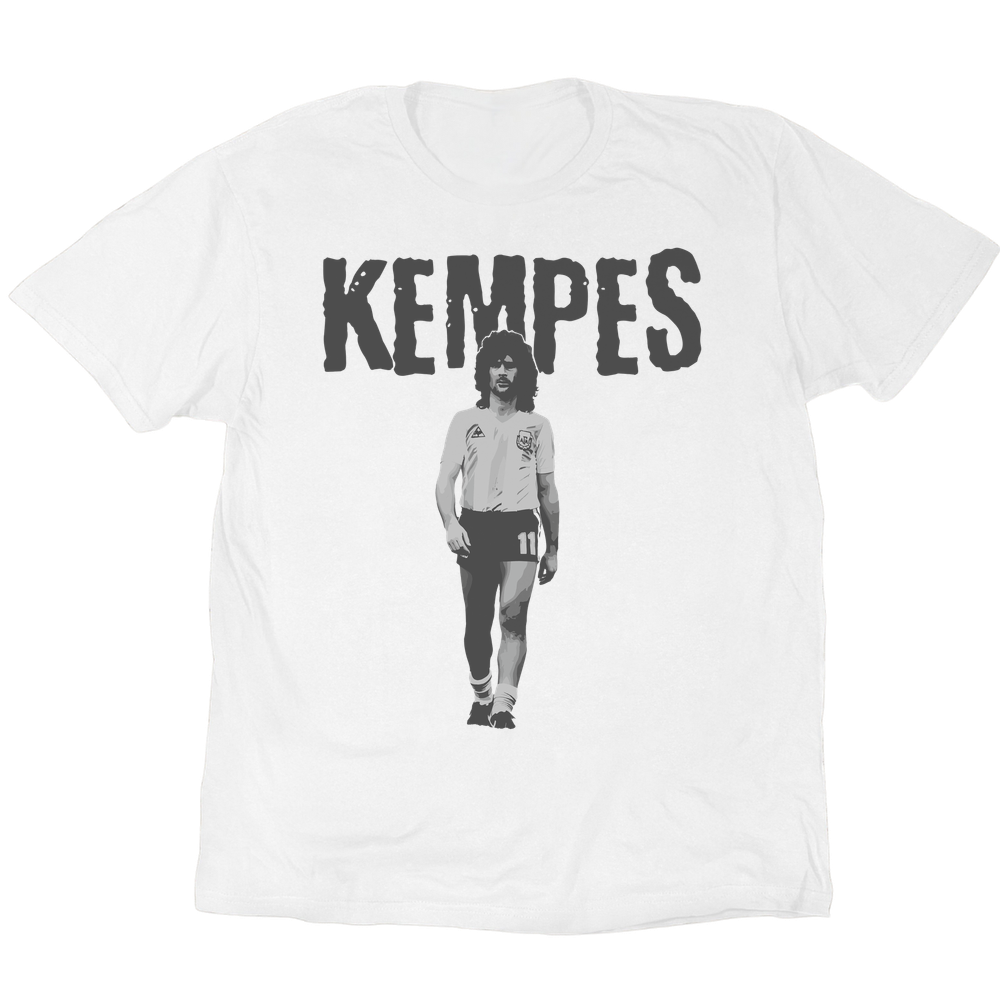 Mario Kempes El Matador T-Shirt - White