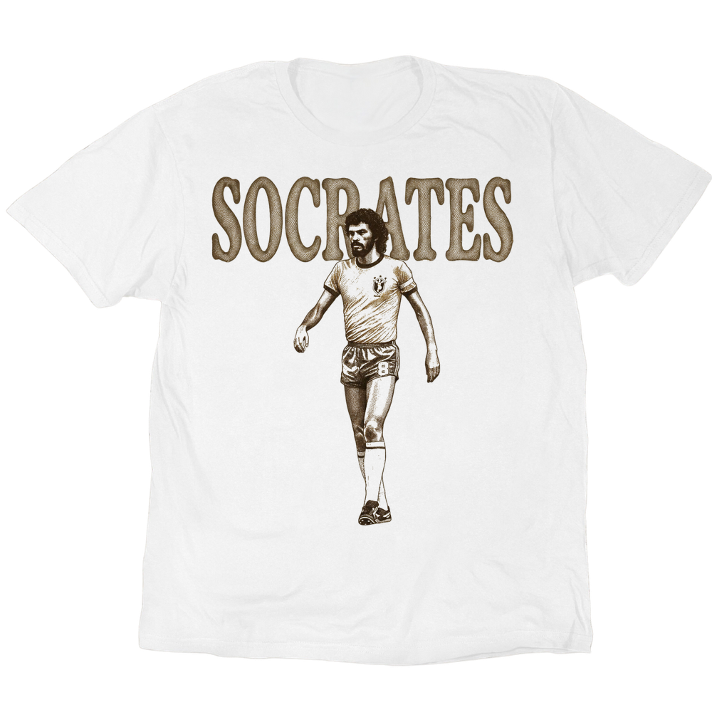 Socrates Brasil 82 T-Shirt - White