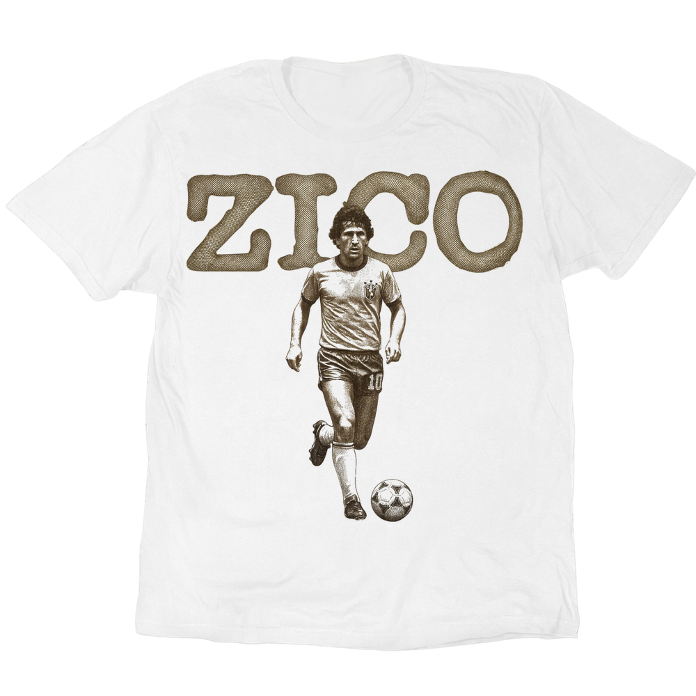 Zico Brasil 82 T-Shirt – Retro 90 Originals