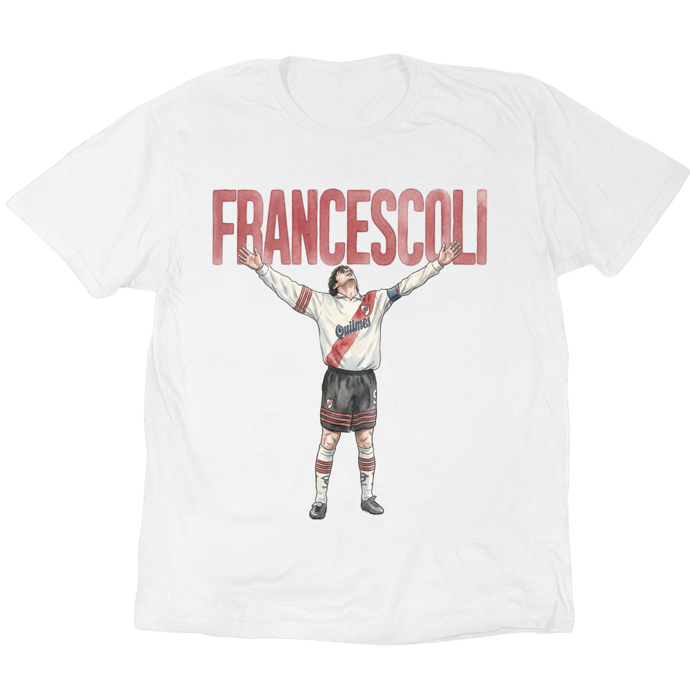 Enzo Francescoli River Plate T-Shirt - White