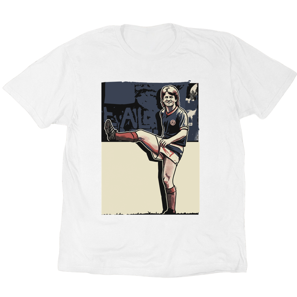 Gordon Strachan 1986 T-Shirt - White